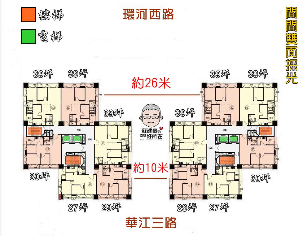 江翠北側重劃區_建案_禾川琚_社區平面圖