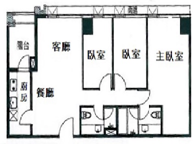 馥華艾美C2_34樓_格局圖_馥華艾美房仲_新板特區房仲推薦